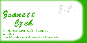 zsanett czeh business card